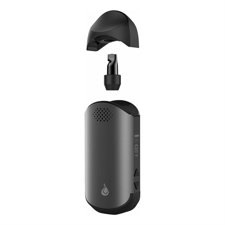 Flowermate Cap Pro Dry Herb Vaporizer Black 3